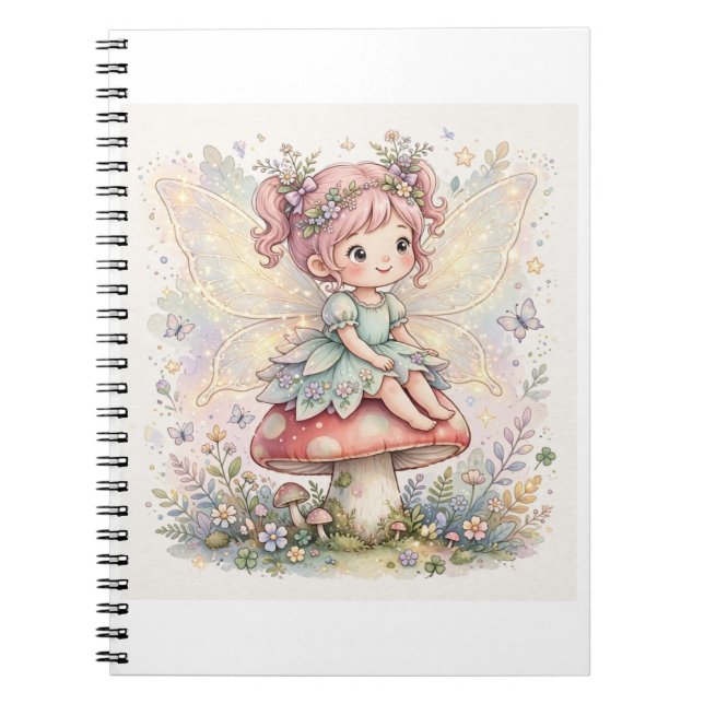 fairy out of this world notebook (Front)