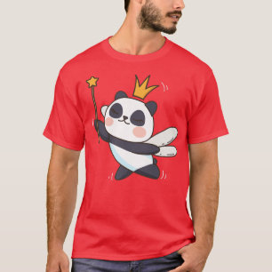 Fairy Panda Wildlife Mystical Bear Animal Panda Fa T-Shirt