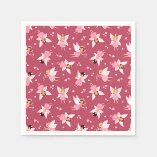 Fairy Paper Napkins, Enchanted Garden Party Napkin