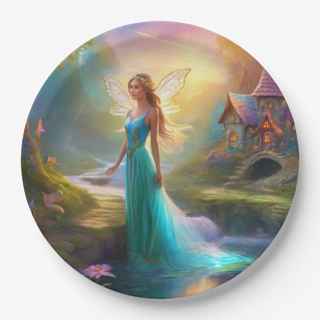 Fairy Paper Plate (Front)