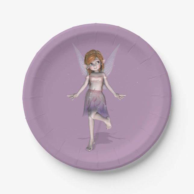 Fairy Paper Plate (Front)