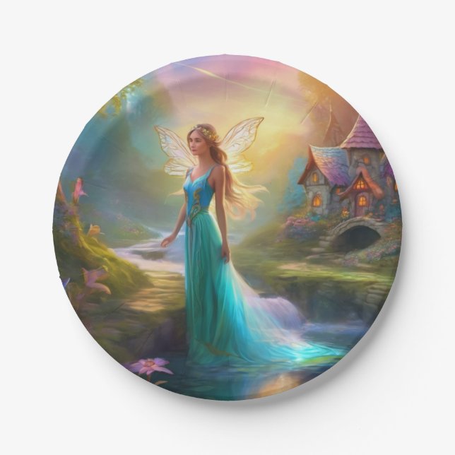 Fairy Paper Plate (Front)