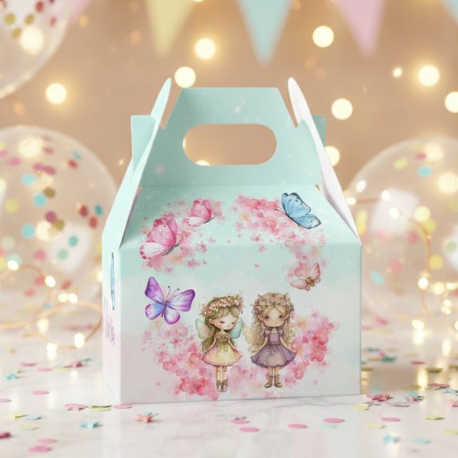Fairy Party Garden Fairy Birthday Favor Box (Creator Uploaded)