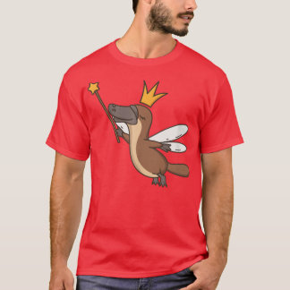 Fairy Platypus Wildlife Mystical Animal Platypus F T-Shirt