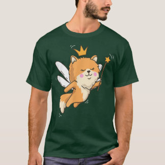 Fairy Pomeranian Dog Whisperer Keeper Pet Owner Br T-Shirt