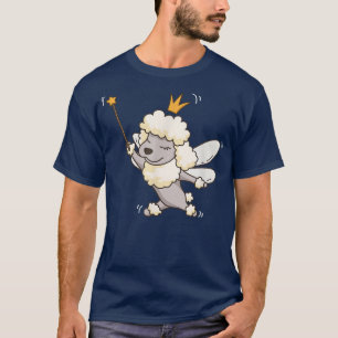 Fairy Poodle Dog Mystical Pet Poodle Fairy Lover T-Shirt