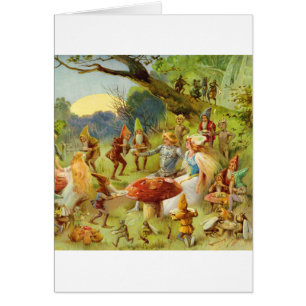 Fairy Prince and Thumbelina in the Magic Forest