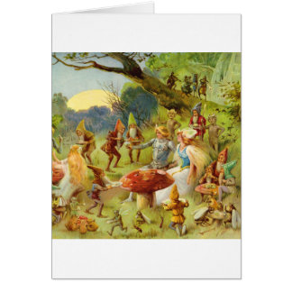 Fairy Prince and Thumbelina in the Magic Forest