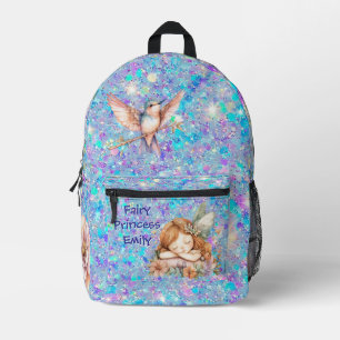 Fairy Princess Custom Printed Backpack