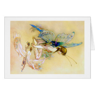 Fairy Princess Is Dressed By Pixies