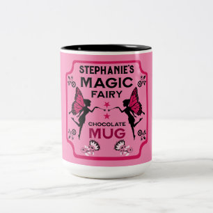 Fairy Princess Magic Chocolate Two-Tone Coffee Mug