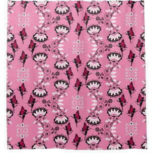 Fairy Princess Pattern Print Shower Curtain