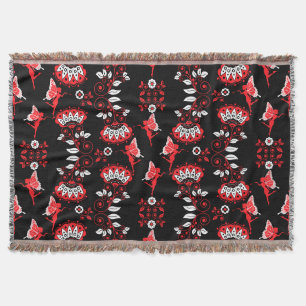 Fairy Princess Pattern Print Throw Blanket