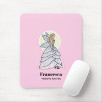 Fairy Princess Petals Dress Fashion Illustration