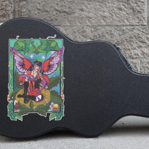 Fairy Purple Red Mushroom Gothic