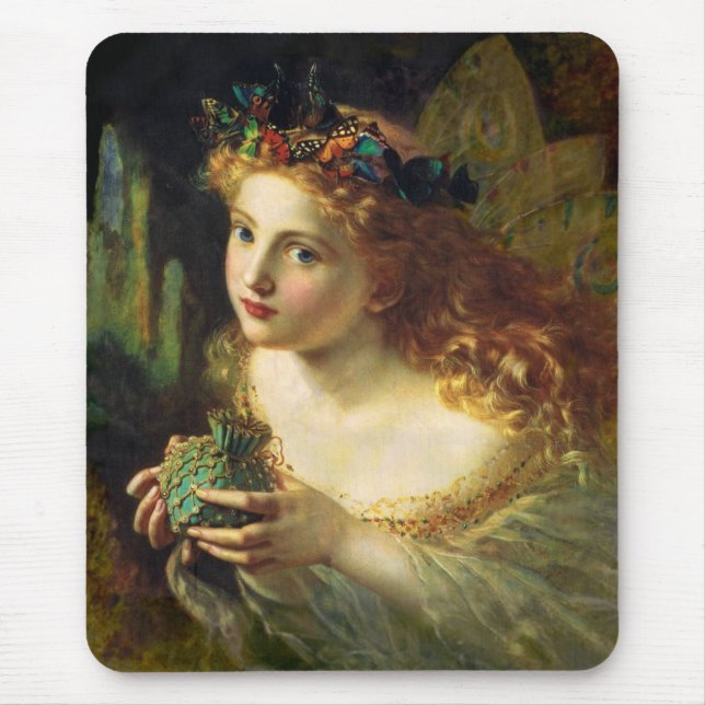 Fairy queen by Sophie Gengembre Anderson CC0162 Mouse Pad (Front)