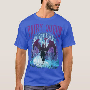 Fairy Queen Grunge Aesthetic Fairycore Dark Goth W T-Shirt