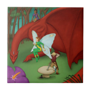 Fairy Quest Ceramic Tile