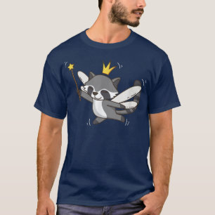 Fairy Racoon Wildlife Mystical Animal Racoon Fai T-Shirt