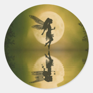 Fairy Reflect Classic Round Sticker