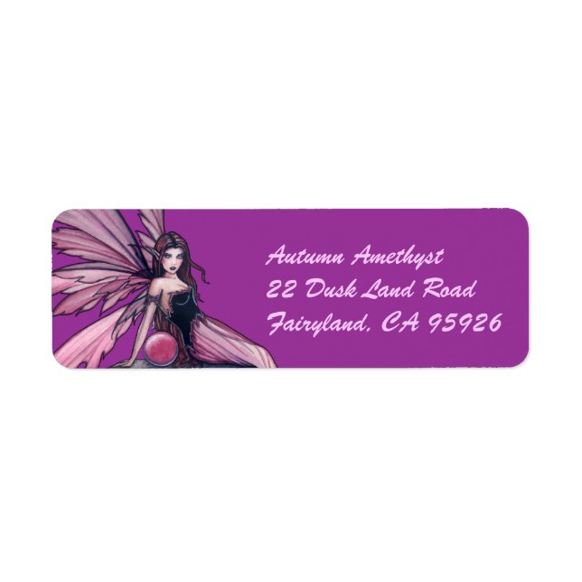 Fairy Return Address Labels (Front)