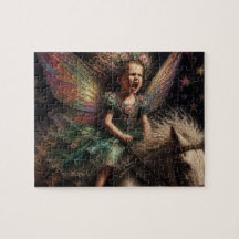 Fairy Riding Her Pony