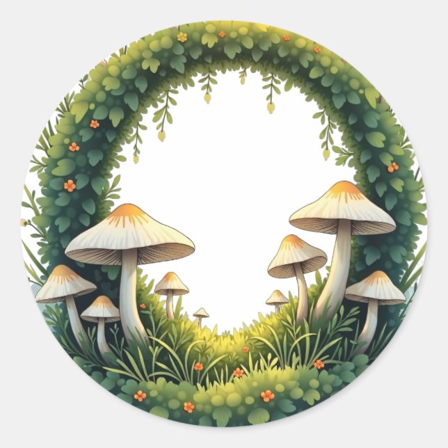 Fairy Ring Classic Round Sticker (Front)