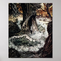 Fairy Ring Midsummer Night's Dream Arthur Rackham