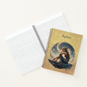 Fairy School Notebook with Fairies Whimsical Art