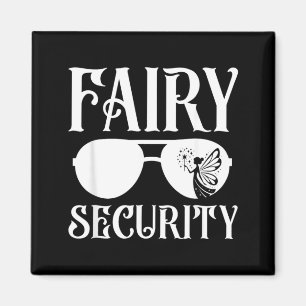 Fairy Security Birthday Family Halloween Costume Magnet