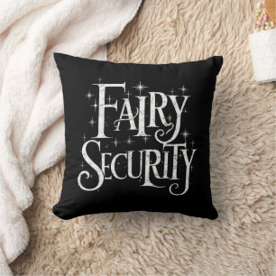 Fairy Security Funny Halloween Costume  Cushion