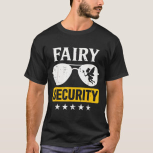 Fairy Security Funny Halloween Costume Squad Men T-Shirt