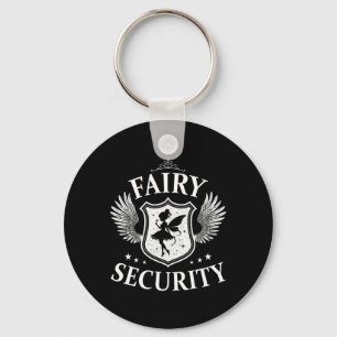 Fairy Security Protection Kids Men Women Key Ring