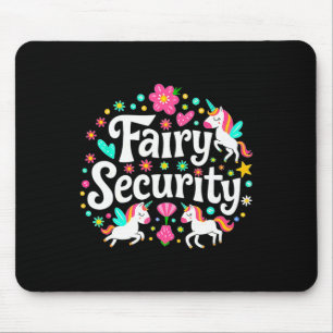 Fairy Security Unicorn Halloween Costume Adult Mum Mouse Pad