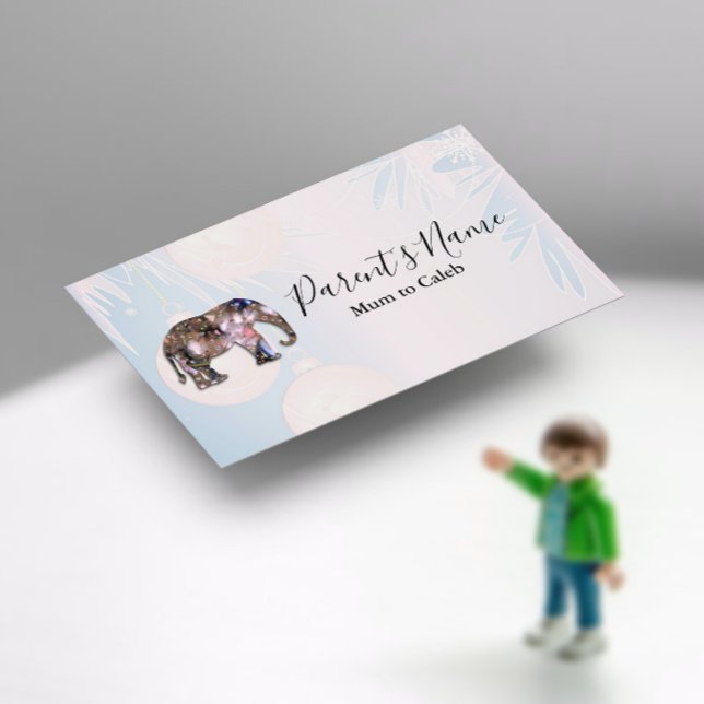 Fairy Seeds Elephant Business Card (Creator Uploaded)