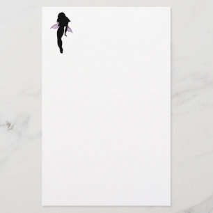 Fairy Silhouette Stationery