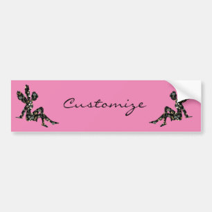Fairy Silhouette Thunder_Cove Bumper Sticker