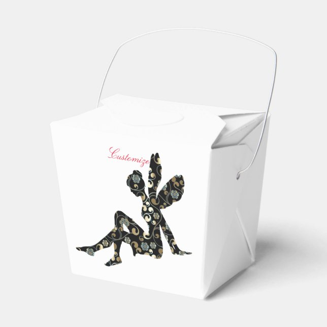 Fairy Silhouette Thunder_Cove Favour Box (Front Side)