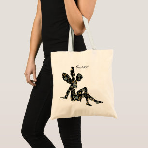 Fairy Silhouette Thunder_Cove Tote Bag