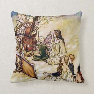 Fairy Song Arthur Rackham Fine Art Cushion