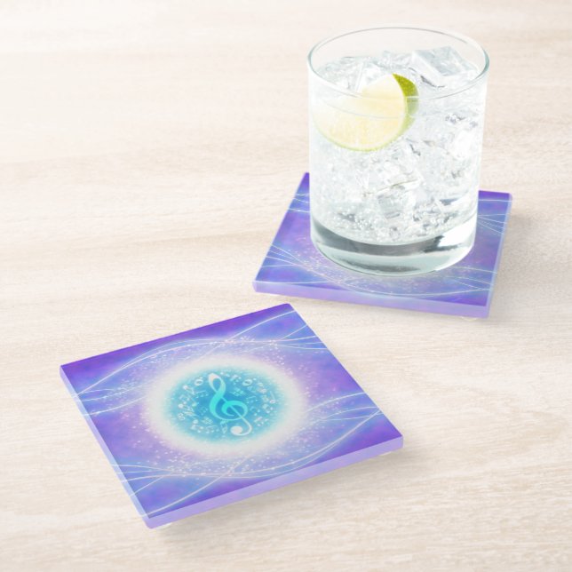 Fairy Song Glass Coaster (Angled)