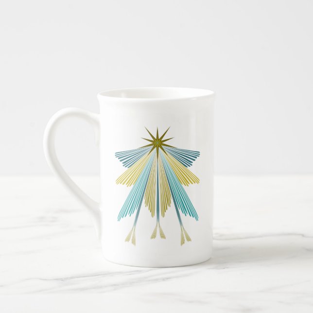 Fairy Stars Bone China Mug (Left)