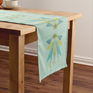 Fairy Stars Pistachio Table Runner