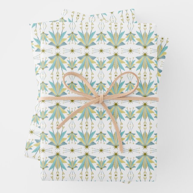 Fairy Stars Wrapping Paper (In situ)