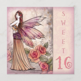 Fairy Sweet Sixteen Party Invitations