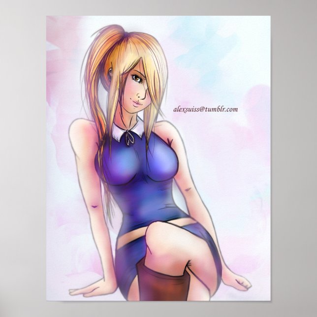 Fairy Tail Lucy Heartfilia poster (Front)