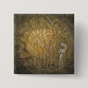Fairy Tale 15 Cm Square Badge