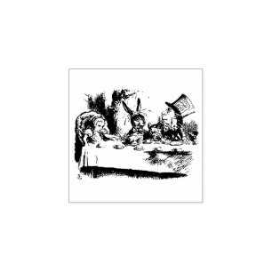 Fairy tale - Alice in Wonderland - Fairy Tales Rubber Stamp