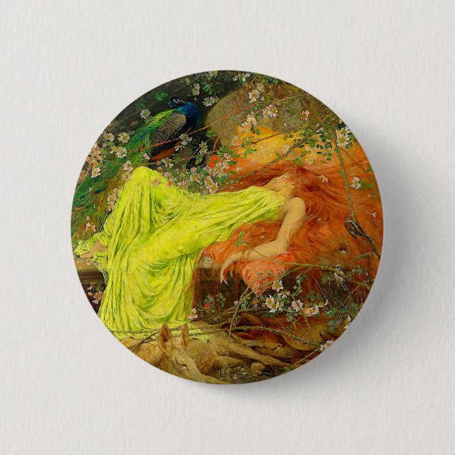 Fairy Tale Arthur Wardle 6 Cm Round Badge (Front)