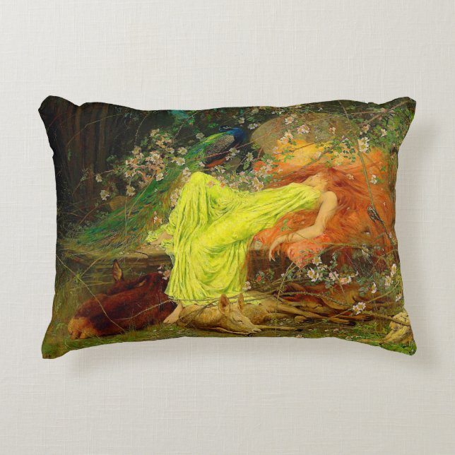 Fairy Tale Arthur Wardle Decorative Cushion (Front)
